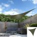 Voile d'Ombrage Vert Olive Triangle 3,6m - Imperméable - 160g/m2 - Kookaburra®