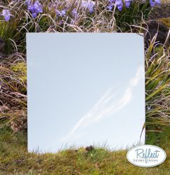 Miroir Carré  En Acrylique Taille Petit Couleur Doré 60cm - By Reflect™