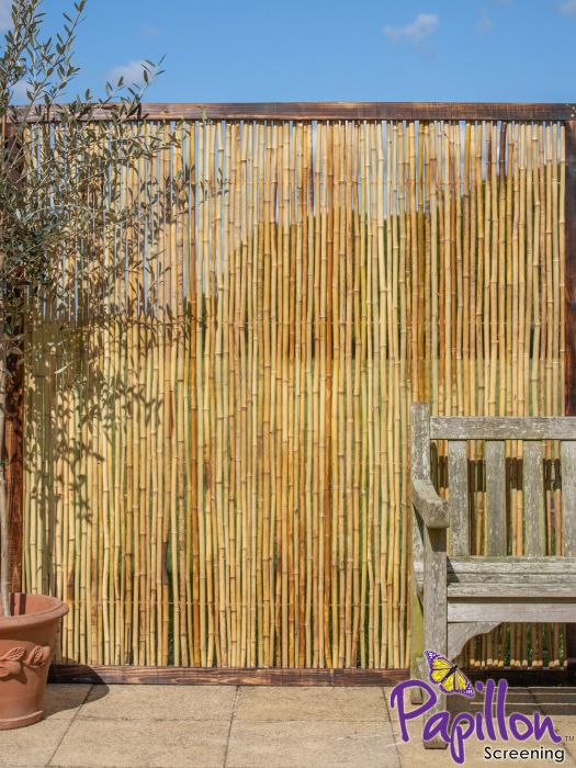 Panneau en Bambou avec Cadre Pour Clôtures – 1.82m x 1.8m - Par Papillon™