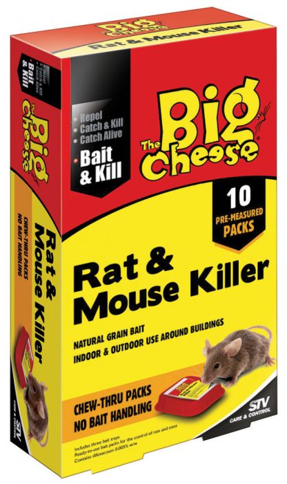 Boîte d'Appâts pour Rats et Souris 400g - 10 x 40g