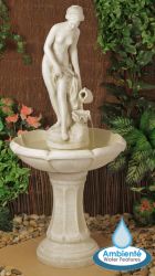 Fontaine Extérieur - Figurine Annabella - Couleur Ivoire - 106cm - Ambienté™