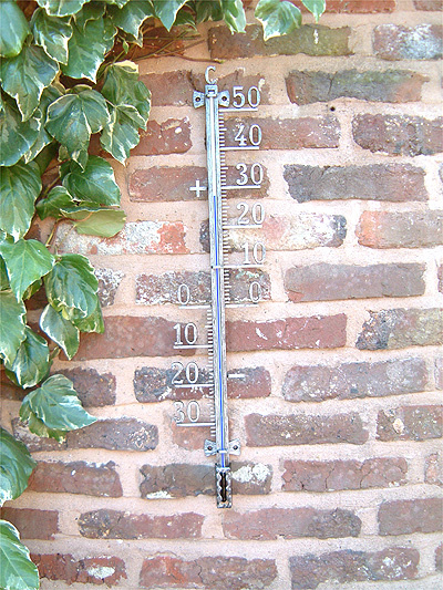 68cm Grand Thermomètre d'Extérieur en Métal 30,99 €