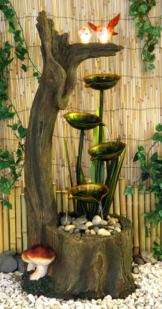 Fontaine d'eau extérieure: l'élément clé d'un jardin zen - Paysage Lambert