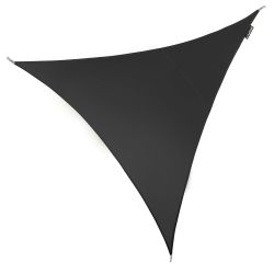 Voile d'Ombrage Charbon Triangle 5m - Dperlant - 140g/m2 - Kookaburra