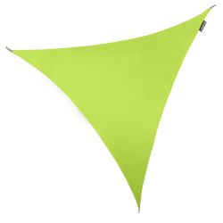 Voile d'Ombrage Vert Citron Triangle 3m - Dperlant - 140g/m2 - Kookaburra