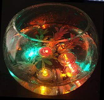 Festive Lights - Bougie Décorative (Lot de 6) Bougies LED Flamme Vacillante  (Piles Incluses) : : Luminaires et Éclairage
