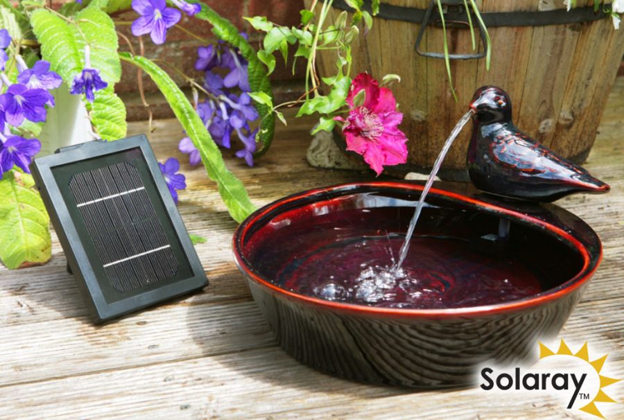 Fontaine solaire autonome