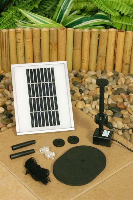 Pompe de bassin solaire Panneau de Kit de pompe à eau solaire 800L