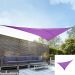 Voile d'Ombrage Violet Triangle à angle droit 6m - Imperméable - 160g/m2 - Kookaburra®