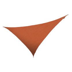 Voile d'Ombrage Rouge Triangle  angle droit 6m - Ajour - 185g/m2 - Kookaburra