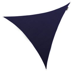 Voile d'Ombrage Bleu Triangle 5m - Ajoure - 320g/m2 - Kookaburra