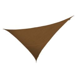 Voile d'Ombrage Terracotta Triangle  angle droit 6m - Ajoure - 320g/m2 - Kookaburra