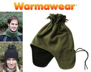 Vêtement Chauffant Warmawear 2 en 1 Bonnet - Écharpe