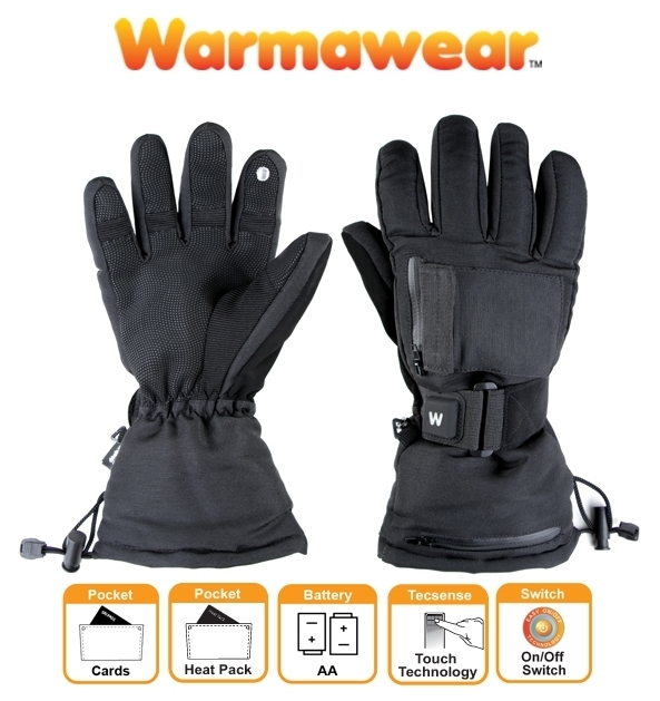 Gants de Ski Chauffants à Piles Dual Fuel - par Warmawear™