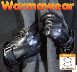 Gants Chauffants en Cuir à Piles Dual Fuel Burst Power – 3 Réglages – par Warmawear™