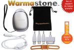 Warmastone™ Powerbank Rechargeable Chaufferette/Lampe/Éclairage Vélo/Chargeur de Téléphone