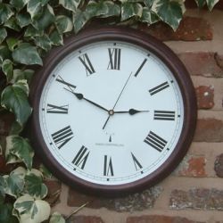 Horloge Précision Radio-Contrôlée pour Jardin – 38 cm  - About Time™