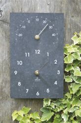 Horloge d'Extérieur et Thermomètre - Eco - Recyclée