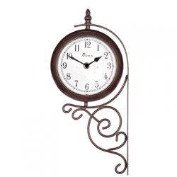 Horloge-Thermomètre de Gare Extérieure Shilton - 18cm