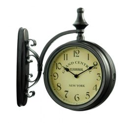 Horloge de Gare Grand Central Double Face – Horloge d’extérieur – dia. : 17cm