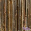Rouleau de Bambou Epais Noir pour Clôtures 1.9m x H1.8m - Par Papillon™