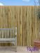Rouleau de Bambou Epais Blanc pour Clôtures 1.9m x H1.8m - Par Papillon™