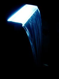 Éclairage LED (bleu) Pour Cascades Chute d'Eau, 60 cm