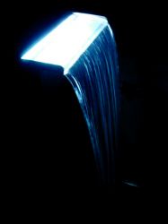 Éclairage LED (bleu) Pour Cascades Chute d'Eau, 150 cm