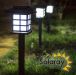Set of 3 Solar Oriental Path Garden Lights by Solaray
