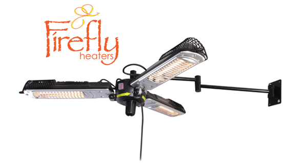 Support de Fixation Mural pour Parasol Chauffant Infrarouge Firefly