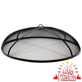 Garde-Etincelles Noir pour Brasero 80 cm par La Fiesta