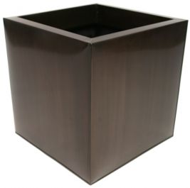 Jardinière Cube Bronze Foncé – Set