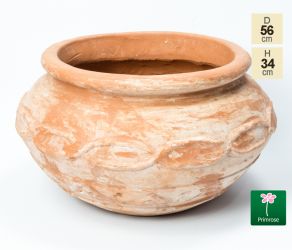Jardinière Vase, En Terre Cuite D 56 cm