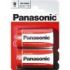 Paquet de 2 Piles D Panasonic