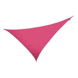 Voile d'Ombrage Rose Triangle  angle droit 6m - Impermable - 160g/m2 - Kookaburra
