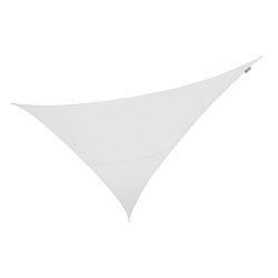 Voile d'Ombrage Blanc Triangle  angle droit 6m - Impermable - 160g/m2 - Kookaburra