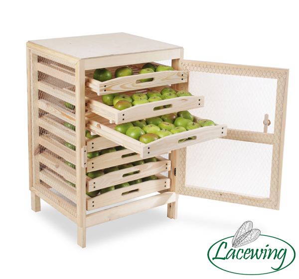 Rack de Rangement  pour Pommes Traditionnel - H91cm x L58.5cm x P53cm - 7 Tiroirs  par Lacewing™