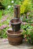 Fontaine de Jardin Robinet et Seaux en Polyrésine - H63cm - Ambienté™