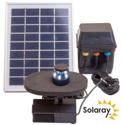 Pompe Solaire 300L/H Avec Leds Et Batterie De Secours by Solaray™