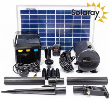 Kit Pompe Solaire LED - 800L/h par Solaray ™