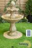 Fontaine Solaire Impérial 92cm Avec Lumière Leds- By Solaray™
