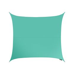 Voile d'Ombrage Turquoise Carr 5,4m - Impermable - 160g/m2 - Kookaburra