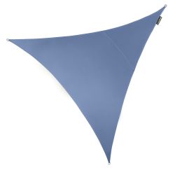 Voile d'Ombrage Bleu Azur Triangle 5m - Impermable - 160g/m2 - Kookaburra