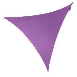 Voile d'Ombrage Violet Triangle 3m - Imperméable - 160g/m2 - Kookaburra®