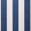 Toile de Rechange en Polyester Rayures Bleues et Blanches - 5.0m x 3m