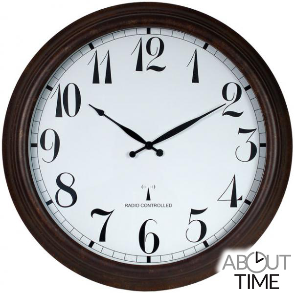 Horloge Précision Radio-Contrôlée pour Jardin – 57.5cm - About Time™