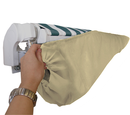 Sac de Protection pour Store Banne - Crème - 5m - Velcros