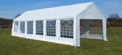Tente de Réception Standard - 4m x 12m - Blanche