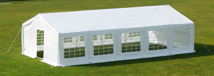 Tente de Réception Standard - 6m x 10m - Blanche