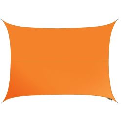 Voile d'Ombrage Orange Rectangle 4x3m - Dperlant - 140g/m2 - Kookaburra